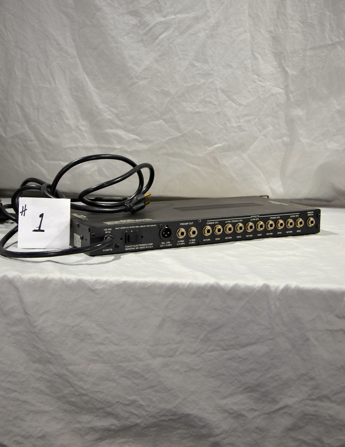 1 Peavey Rockmaster Tube Guitar Preamp | Vintage guitars and amps